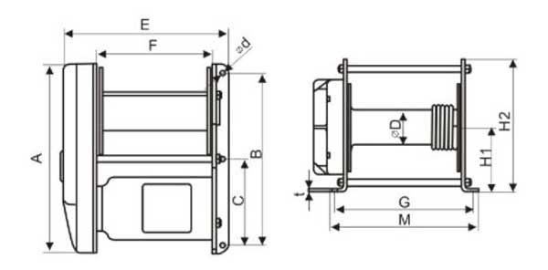 250-500KG Windlass